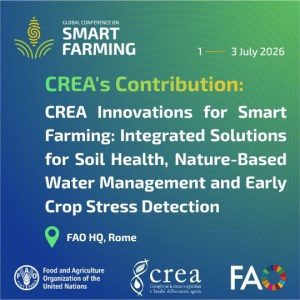 Crea alla FAO: Innovazione e sostenibilità nell’agricoltura smart del futuro.