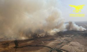 Incendi devastanti in Sardegna: grave emergenza a Nuragugume, la situazione si aggrava rapidamente.