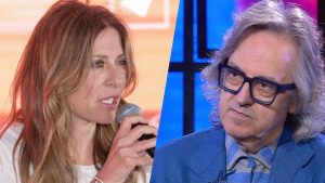 Francesca Fagnani rimprovera Marzullo per due domande sul gossip in diretta