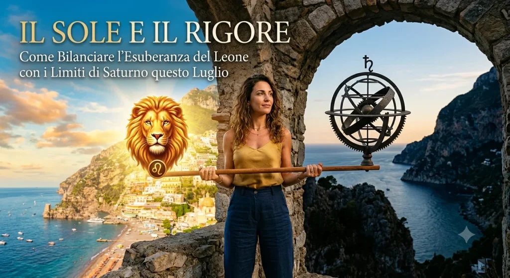 Il Sole e il rigore: come bilanciare l’esuberanza del Leone con i limiti di Saturno questo luglio
