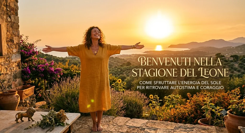 Benvenuti nella Stagione del Leone: come sfruttare l’energia del Sole per ritrovare autostima e coraggio