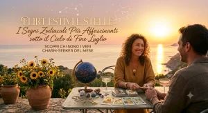 Flirt estivi e stelle: i segni zodiacali più affascinanti sotto il cielo di fine luglio