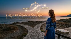 L’Asse del Destino a fine luglio: come i Nodi Lunari stanno reindirizzando il tuo oroscopo estivo