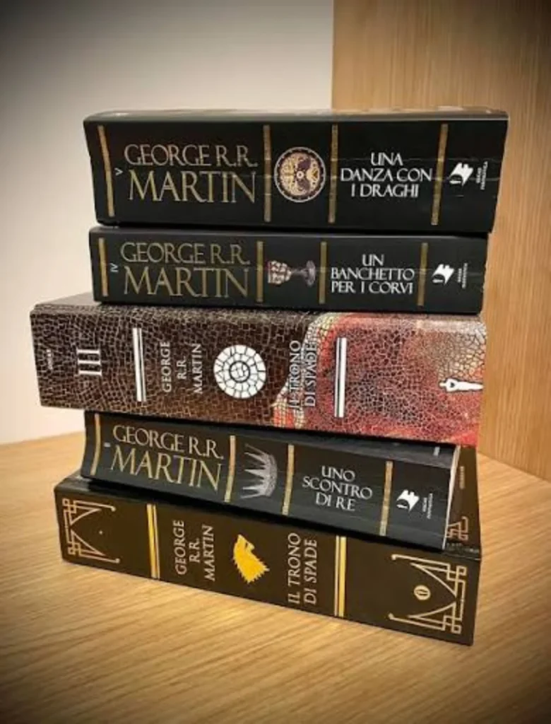 1996 – George R.R. Martin pubblica *Il Trono di Spade*: nasce una delle saghe fantasy più influenti di sempre