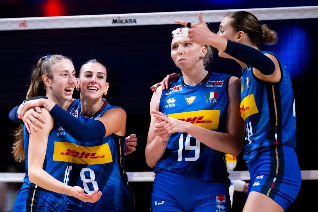 Italia conquista il bronzo nella VNL femminile, battendo la Cina 3-1!