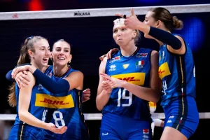 Italia conquista il bronzo nella VNL femminile, battendo la Cina 3-1!