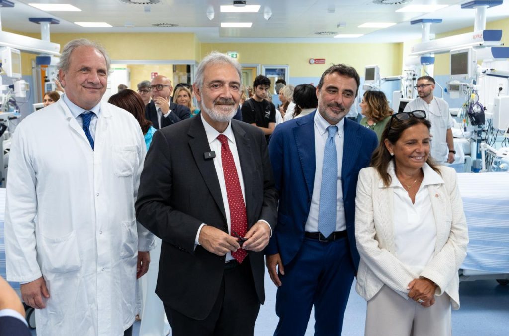 Nuovo reparto di Terapia Intensiva ad Alto Biocontenimento al Policlinico Umberto I.