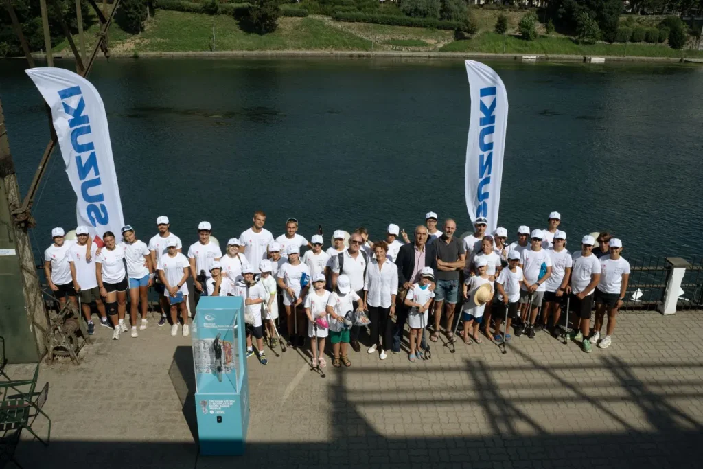 Suzuki rilancia “Insieme per un Po pulito”: 100 chili di rifiuti raccolti a Torino.