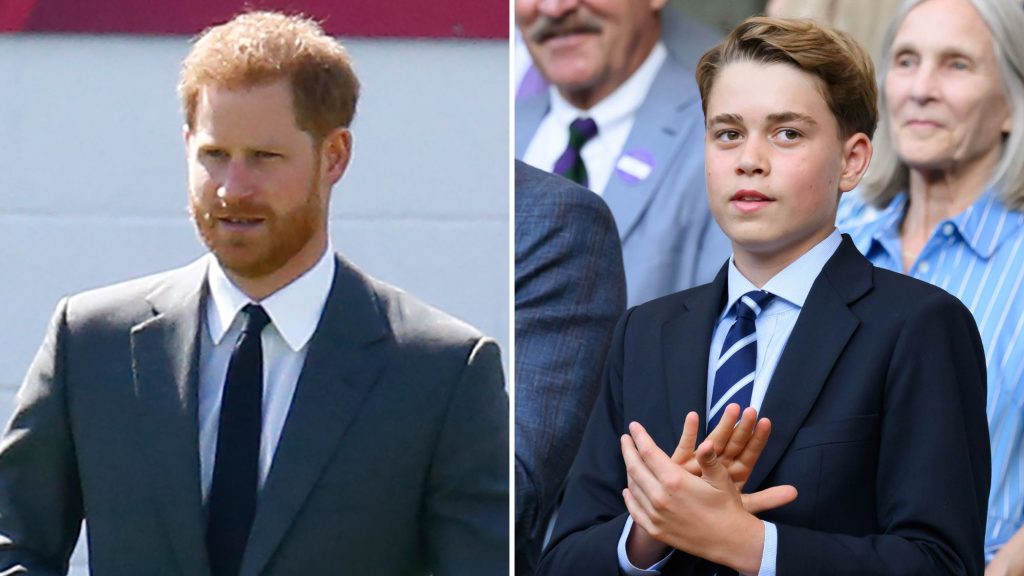 Prince Harry bramava condividere un momento con Prince George, ma è sfuggito.