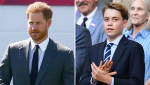 Prince Harry bramava condividere un momento con Prince George, ma è sfuggito.