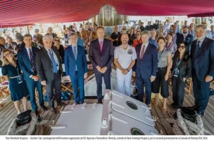 Vinitaly 2026: l’eccellenza del vino a bordo della Nave Amerigo Vespucci a Quebec City.