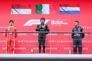 Antonelli vince in Belgio, Leclerc secondo con Ferrari e Hamilton quarto.