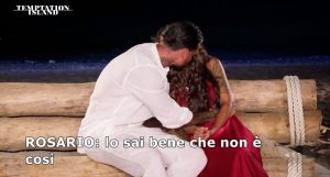 Temptation Island: Alessandra lascia Rosario al falò, sceglie di pensare a sé stessa