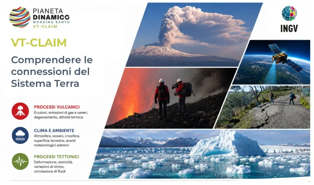 Ingv lancia progetto per analizzare legami tra clima, vulcani e processi tettonici