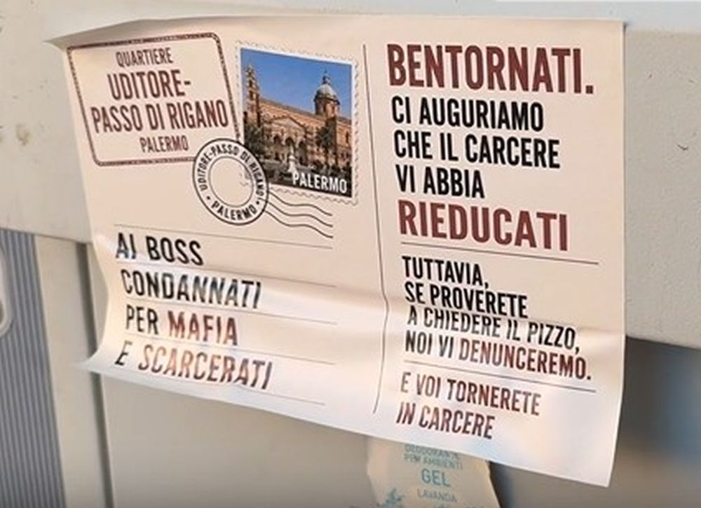 Palermo: boss scarcerati avvertono, ‘Niente pizzo o vi denunciamo’ – Guarda il video!