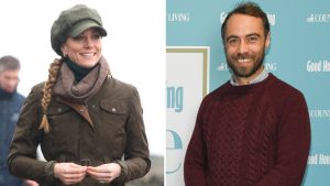 Kate Middleton scende da Snowdon mano nella mano con il fratello James, mantenendo la promessa.