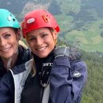 Michelle Hunziker e Serena Autieri: amicizia e complicità in montagna con le figlie