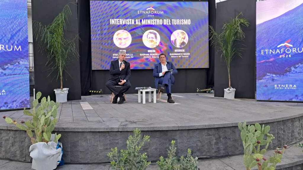 Turismo, Mazzi a Etna Forum: crescita, nuovi turisti e sfide per la Sicilia