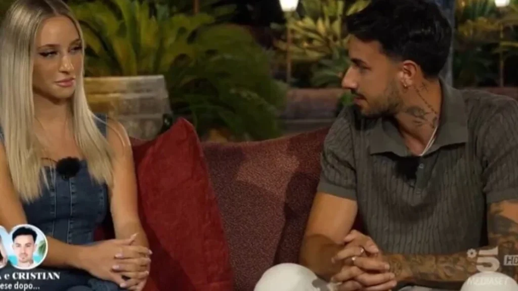 Andrea Nicole Conte commenta la storia di Soraya e Cristian in Temptation Island.