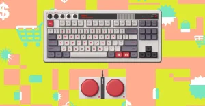 Tastiera meccanica 8BitDo con tastierino extra in offerta al 30% di sconto!