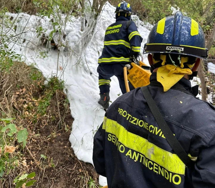 Gemellaggio Veneto-Calabria per il contrasto agli incendi boschivi, volontari veneti in missione in provincia di Cosenza