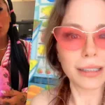 Naike Rivelli e Rita De Crescenzo litigano per la scimmia, poi fanno pace