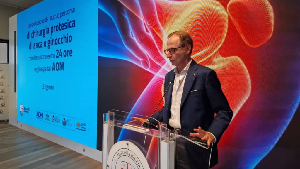 Interventi di protesi di anca e ginocchio, a Genova modello SSD per le dimissioni entro 24 ore
