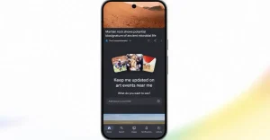 Google Discover: ora con un feed ottimizzato dall’intelligenza artificiale per chattare con un chatbot.