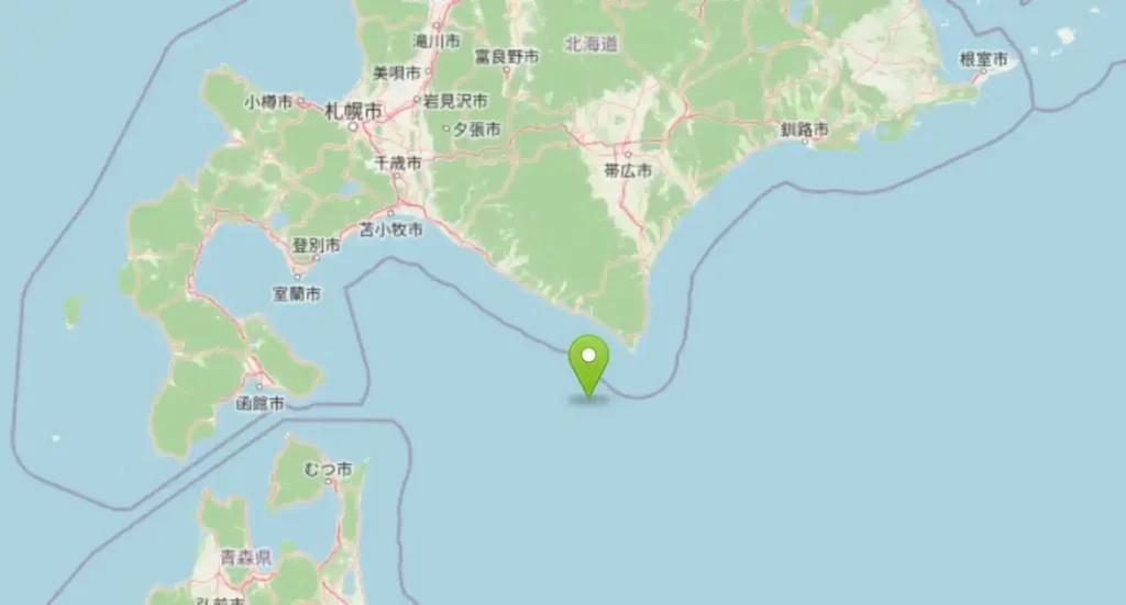 Giappone, scossa di magnitudo 6.1 al largo di Hokkaido