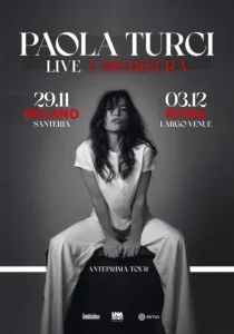 Paola Turci: due concerti live a dismisura a Milano e Roma, imperdibili appuntamenti
