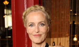 Gillian Anderson’s Chic Fit-and-Flare Dress – A Must-Have for Every Wardrobe