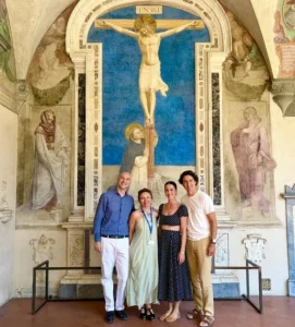 Katy Perry e Justin Trudeau incantati dal Museo di San Marco a Firenze