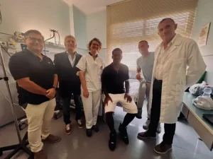 Cagliari, Trepy lascia l’ospedale: giocatore dimesso in buone condizioni