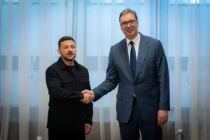 Zelensky a Belgrado, colloquio con il presidente serbo Vucic
