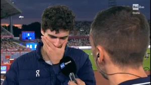 Edoardo Stronati commuove l’Italia con le sue lacrime dopo l’eliminazione agli Europei di Atletica.