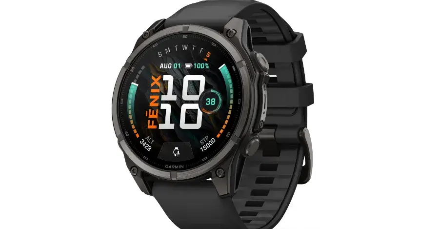Nuovo Garmin Fenix 9: schermi più luminosi e scorri mappa fluido.
