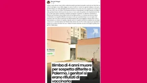 Mamma di Anna Rosa: “Rispetto e verità per la morte della mia bambina a Palermo”