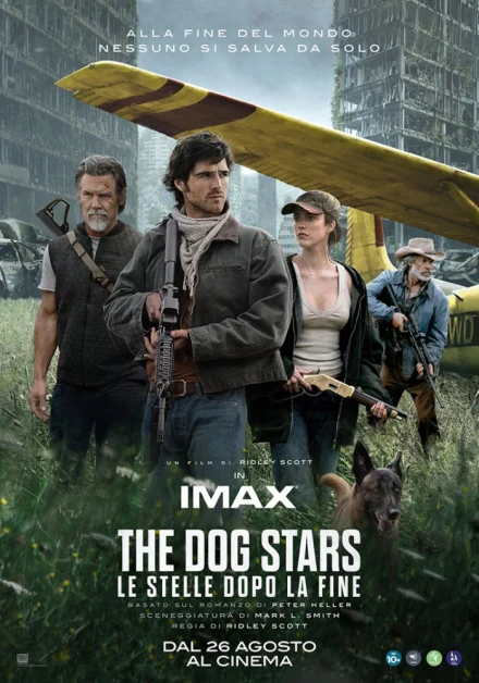 Ridley Scott presenta “The Dog Stars – Le Stelle Dopo la Fine” al cinema nuovo ed emozionante