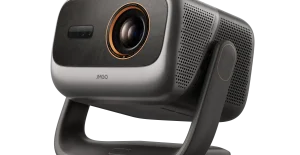 JMGO: Proiettore all-in-one molto luminoso, perfetto per giocatori e appassionati di sport.