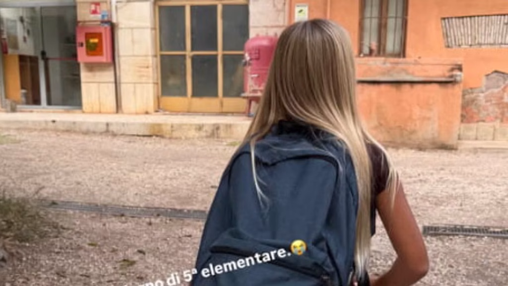 Emozionante primo giorno di scuola per la piccola di casa Totti: Ilary e Chanel commosse