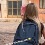 Emozionante primo giorno di scuola per la piccola di casa Totti: Ilary e Chanel commosse