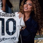 Samira Lui sfila con maglia Udinese alla Milano Fashion Week: l’outfit più trendy dell’evento.