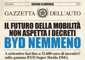 “Decreto BYD”, fino a 11.600 euro di vantaggi sulla gamma Super Ibrida DM-i