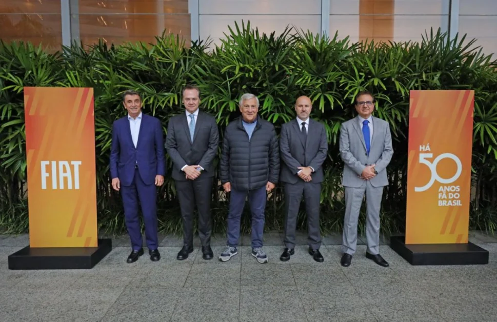 50^ anniversario della Fiat in Brasile, Tajani visita la sede di San Paolo