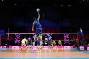 L’Italvolley parte bene agli Europei, 3-0 alla Svezia davanti a Mattarella