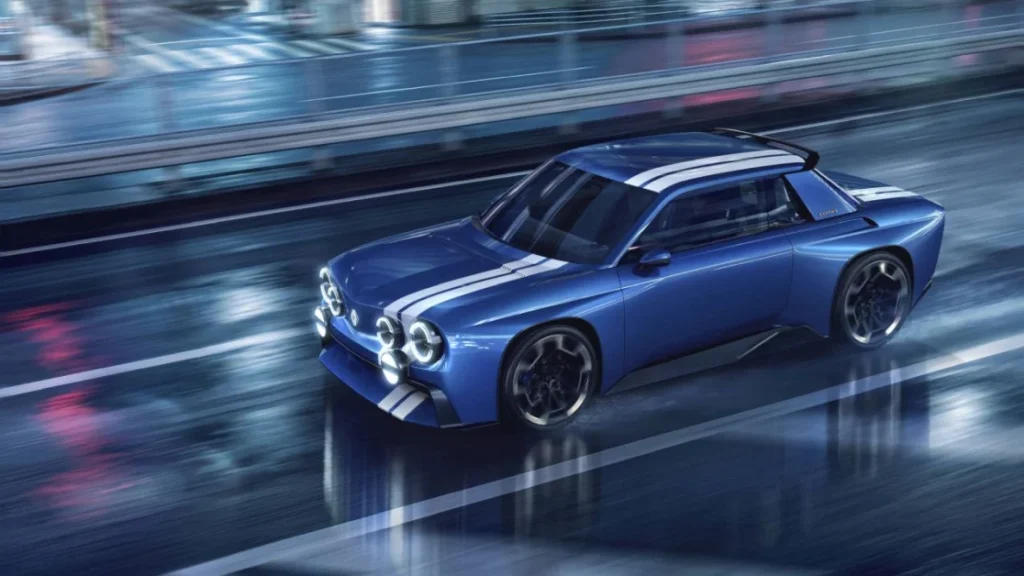 Renault 8 Gordini Concept rinasce a trazione elettrica da 270 cv