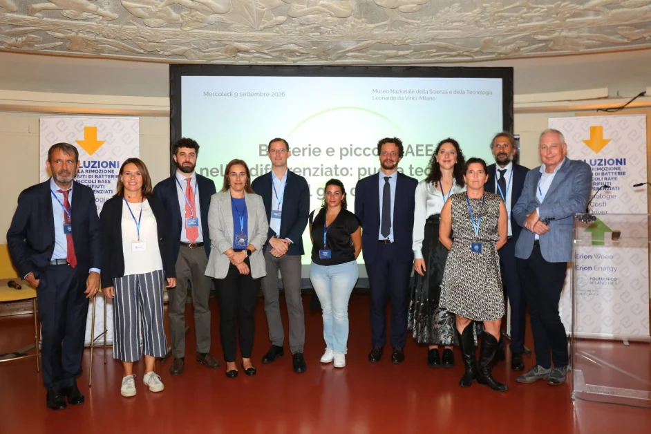 Investimento di 100 milioni per la rimozione di RAEE e batterie nell’indifferenziato.