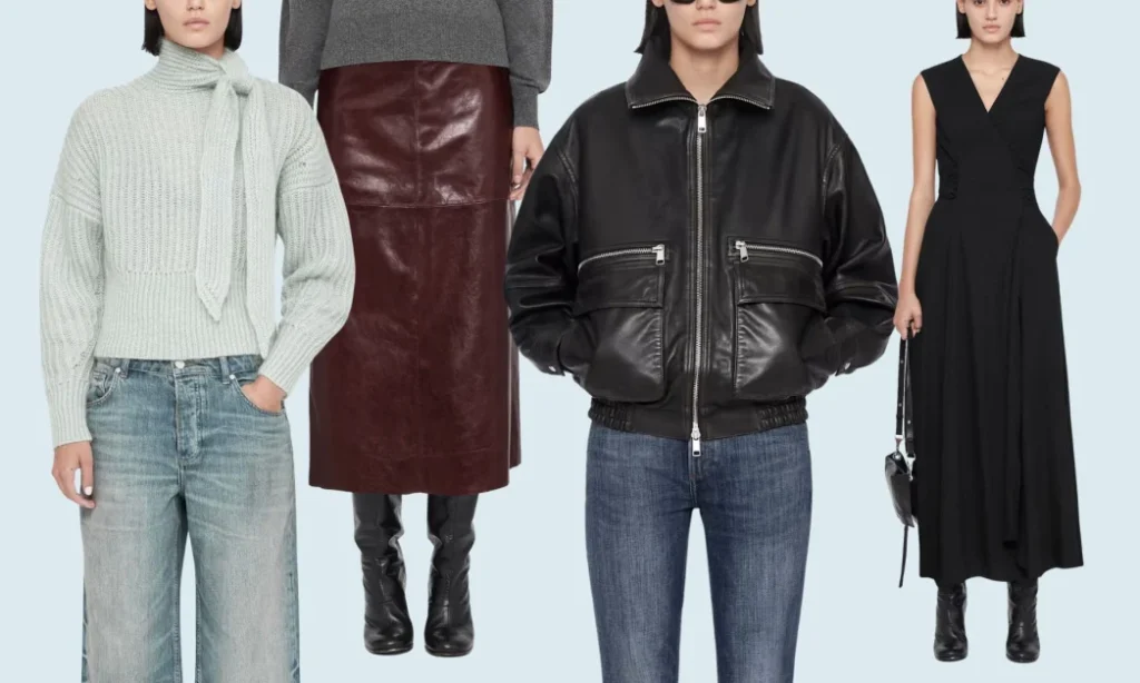 AllSaints’ New Era: Elegant Dresses, Statement Knits, Timeless Outerwear – Breaking Stereotypes of 90s Grunge
