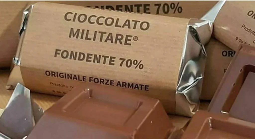 Cioccolato Militare: scopri dove acquistare online le barrette fondenti e al latte!