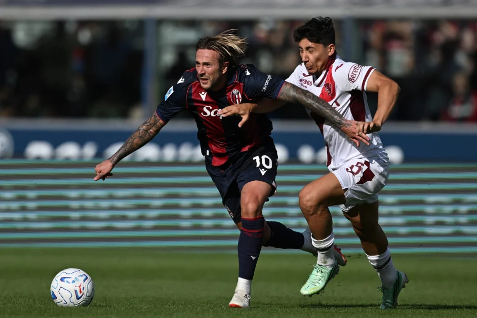 Kulenovic risponde a Bernardeschi, 1-1 tra Bologna e Torino al Dall’Ara